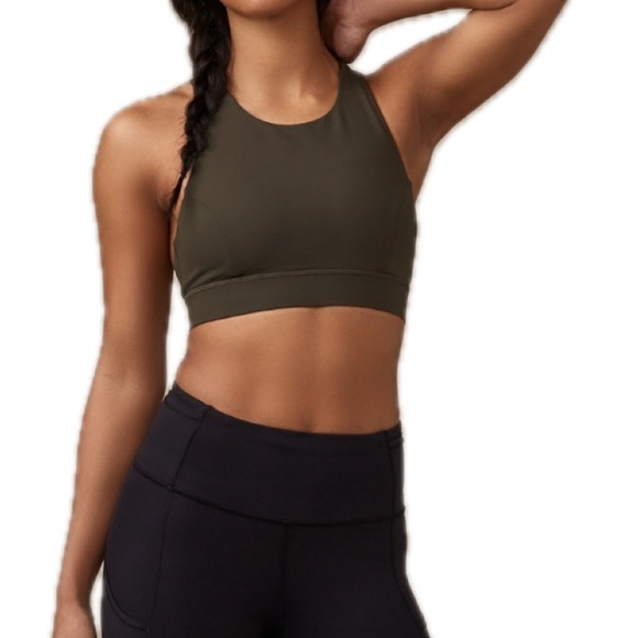 Lululemon Olive Green Sports Bra - Picture 2 of 4